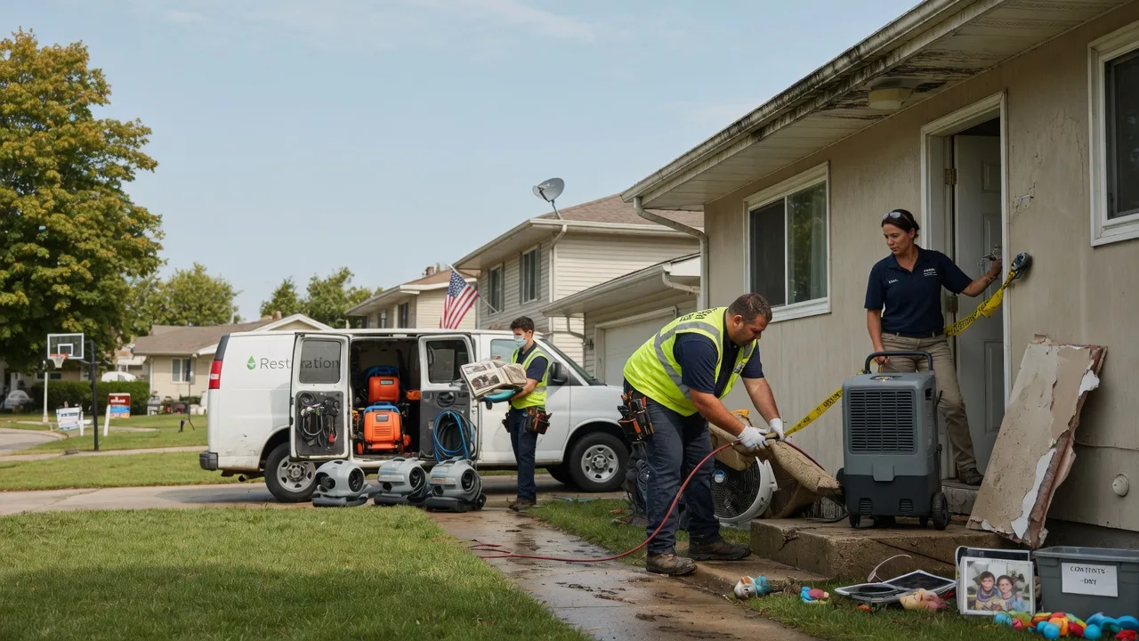 Water Damage Restoration in Kenosha, WI near me